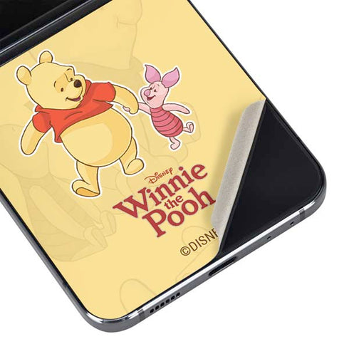 Disney Winnie the Pooh and Piglet Galaxy Z Flip5 5G Skin